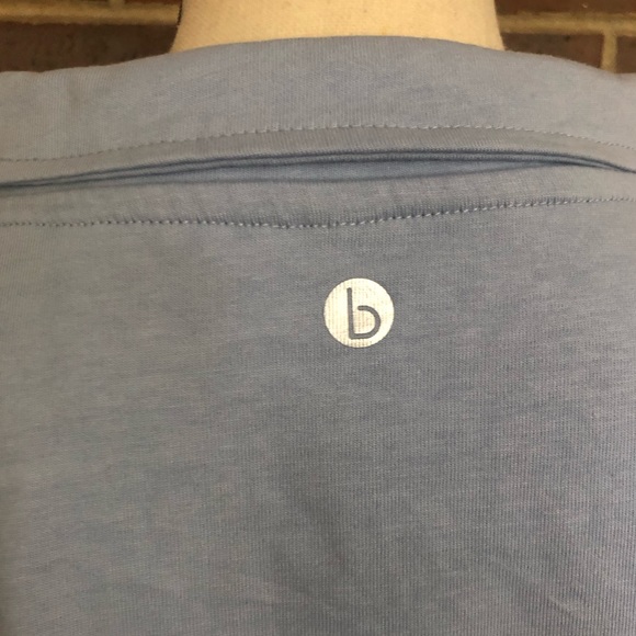 NWT COTTON ON BODY Crop Long Sleeve Polo Top in Iced Sky Blue Sz XL New - Picture 6 of 7